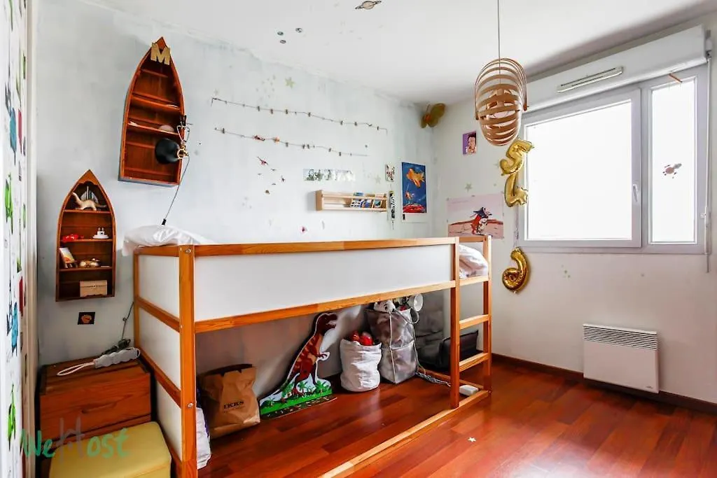 Brunhes Toulouse - Ci - Spacieux 3 Chambres Pkg Metro St Cyprien Apartament