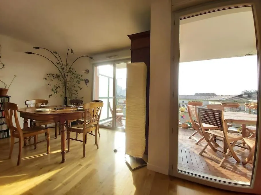 Apartament Brunhes Toulouse - Ci - Spacieux 3 Chambres Pkg Metro St Cyprien