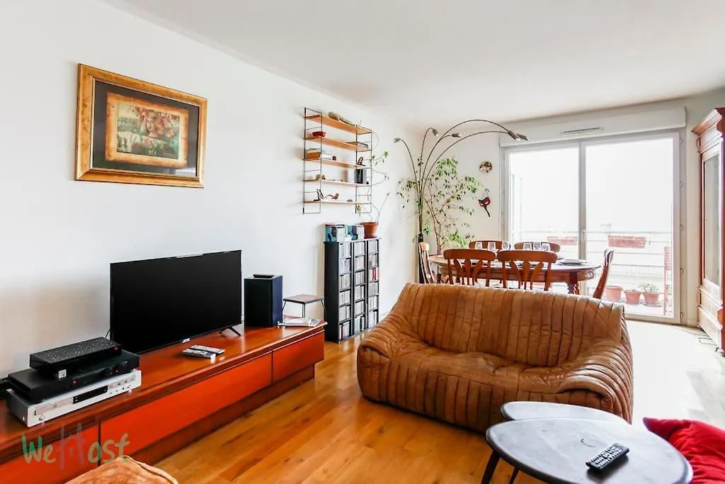 Apartament Brunhes Toulouse - Ci - Spacieux 3 Chambres Pkg Metro St Cyprien