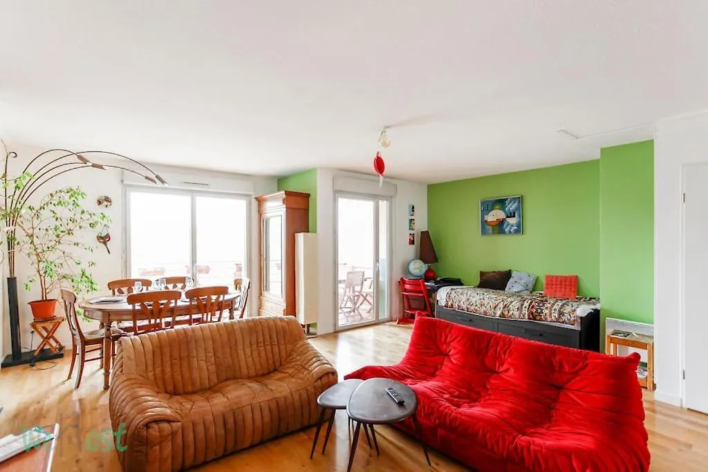 Apartment Brunhes Toulouse - Ci - Spacieux 3 Chambres Pkg Metro St Cyprien